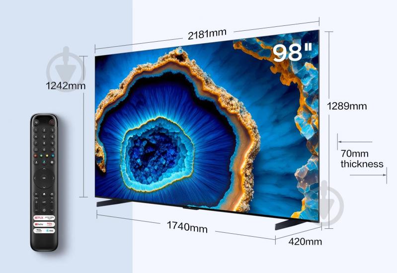 Телевізор TCL 98C805K - фото 3