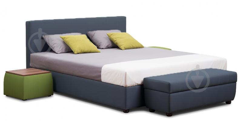 Кровать с подъемным механизмом PRAKTICA Sofa Амели L16 (категория 1) 160x200 см синий - фото 1 Кровать с подъемным механизмом PRAKTICA Sofa Амели L16 (категория 1) 160x200 см синий - фото 1