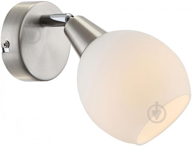 Спот Globo Elliott 1x3 Вт E14 матовый никель 54351-1 - фото 1