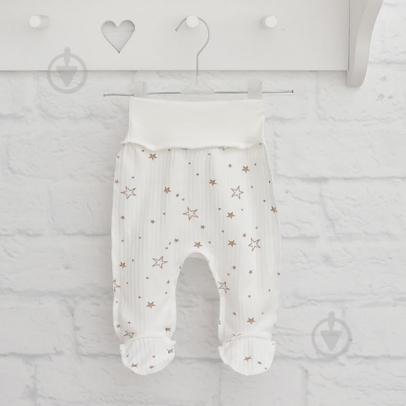 Повзунки Blanka Зірочка р.56-62 білий 14290 - фото 1 Повзунки Blanka Зірочка р.56-62 білий 14290 - фото 1