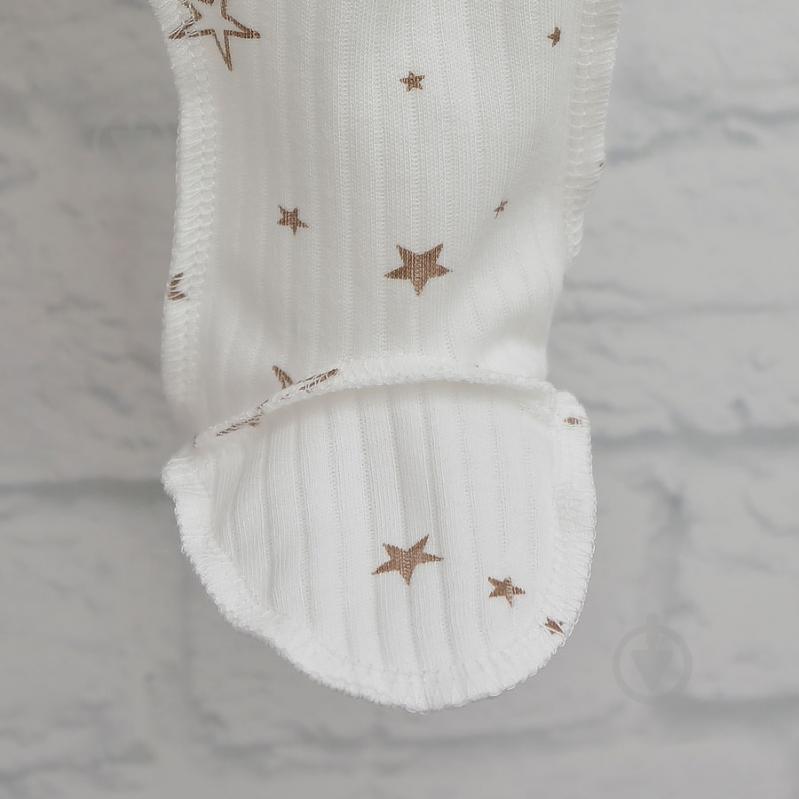 Повзунки Blanka Зірочка р.56-62 білий 14290 - фото 3 Повзунки Blanka Зірочка р.56-62 білий 14290 - фото 3