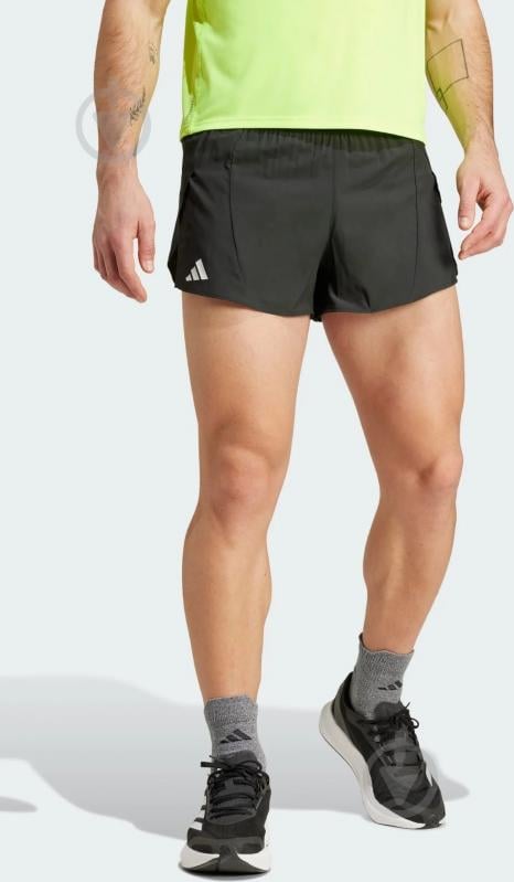 Шорты Adidas ADIZERO E SPLIT BLACK IM8585 р. 2XL черный - фото 1 Шорты Adidas ADIZERO E SPLIT BLACK IM8585 р. 2XL черный - фото 1
