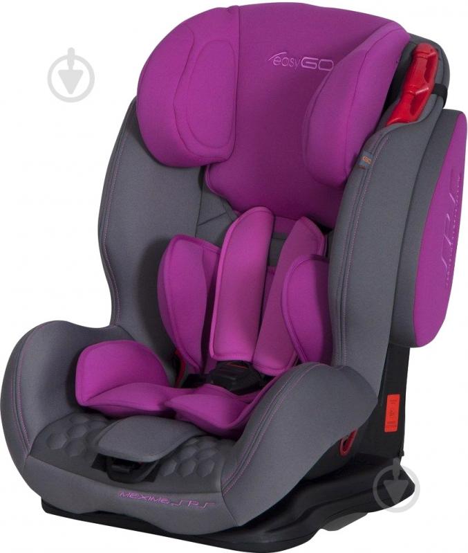 Автокресло EasyGo Maxima Isofix fuchsia 5850 - фото 1