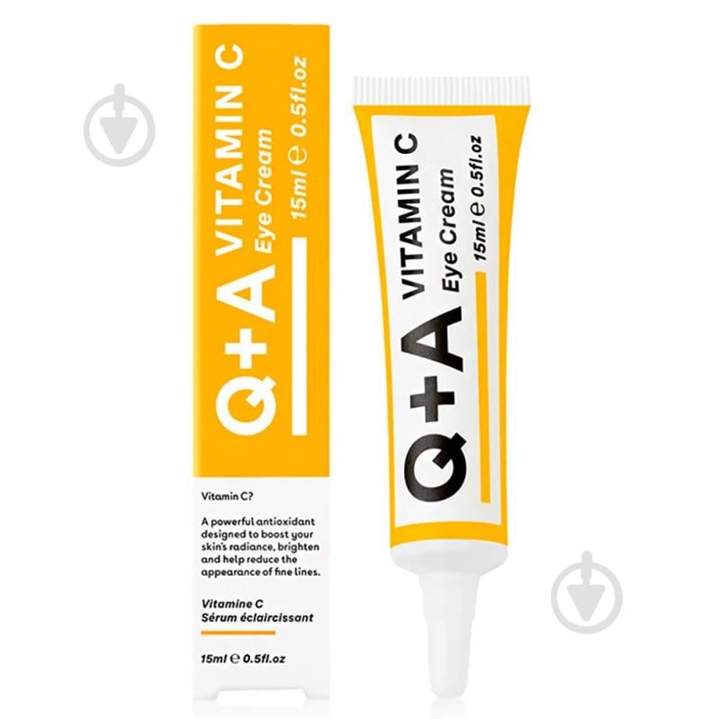 Крем під очі Q+A Vitamin C Eye Cream 15 мл 1 шт./уп. - фото 1