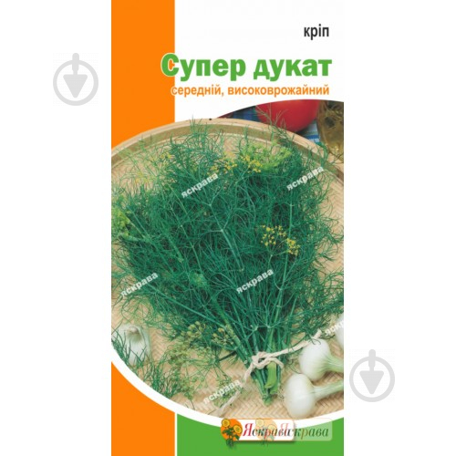 Насіння Яскрава кріп Супер дукат 2,5 г (4823069913533) - фото 1