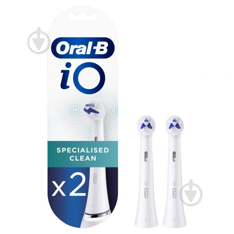 Насадки для електричної зубної щітки Oral-B iO Specialised Clean 2 шт. - фото 1