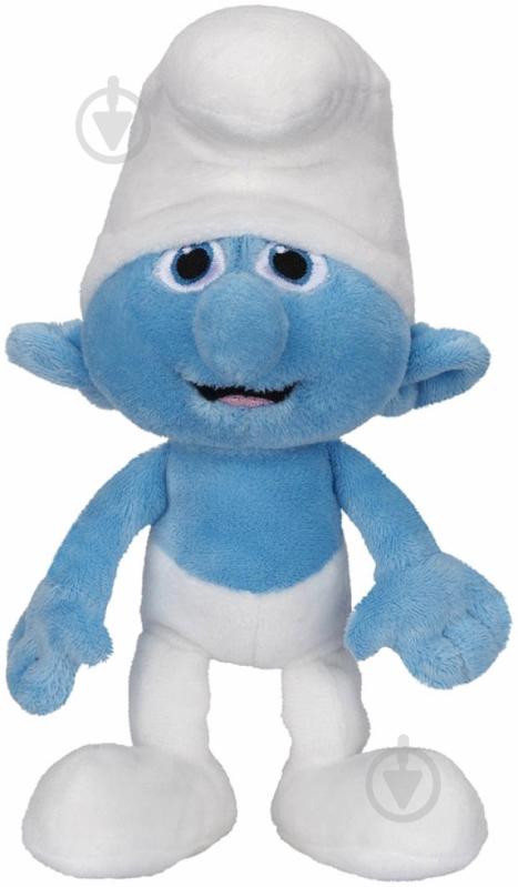 Мягкая игрушка Smurfs Рохля 28 см белый с голубым 54011 - фото 1