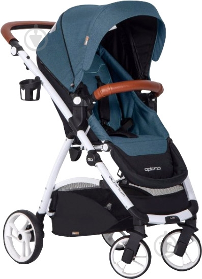 Коляска универсальная EasyGo 2 в 1 Optimo adriatic 5978 - фото 2