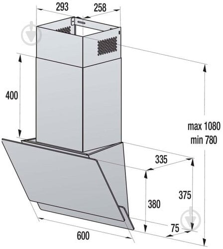 Витяжка Gorenje WHI 649 EXBG (NB60E-L15B7) - фото 4