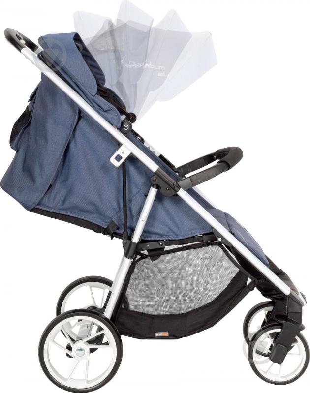 Коляска прогулочная EasyGo Quantum 2017 denim 6292 - фото 5