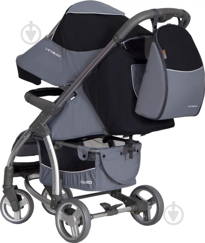 Коляска прогулочная EasyGo Virage carbon 5011 - фото 4 Коляска прогулочная EasyGo Virage carbon 5011 - фото 4