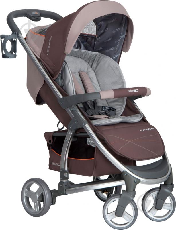 Коляска прогулочная EasyGo Virage latte 5009 - фото 1