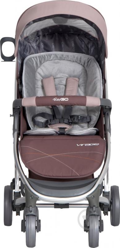 Коляска прогулочная EasyGo Virage latte 5009 - фото 3