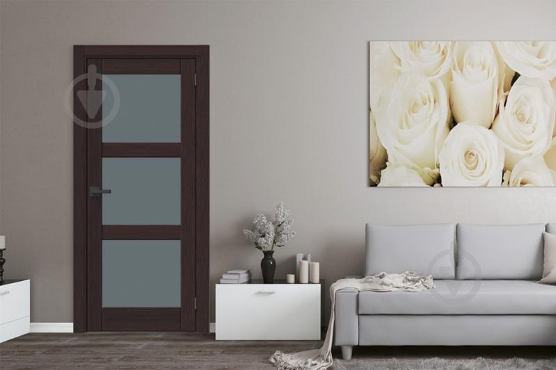 Дверное полотно IN WOOD Standart St-1.4 900 мм шпон коричневый - фото 2 Дверное полотно IN WOOD Standart St-1.4 900 мм шпон коричневый - фото 2