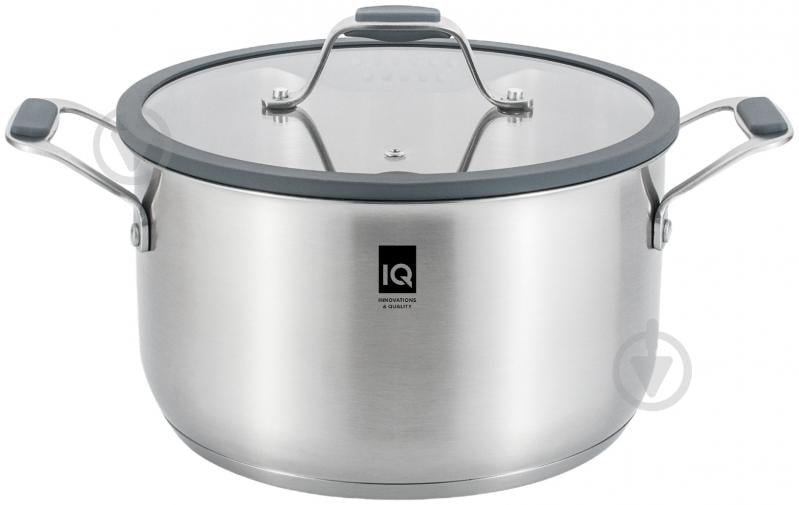 Кастрюля с крышкой IQ Be Brave 4.2 л (IQ-2052-22) - фото 1 Кастрюля с крышкой IQ Be Brave 4.2 л (IQ-2052-22) - фото 1