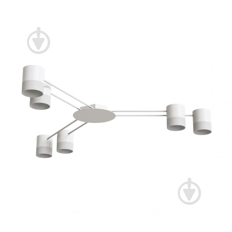 Люстра стельова Hopfen STARK CL-6-ACRIL 6xGX53 WH 6xGX53 білий - фото 1