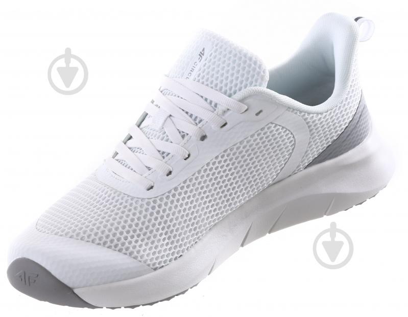 Кроссовки женские демисезонные 4F 4FMM00FSPOF027-10S белые - фото 4