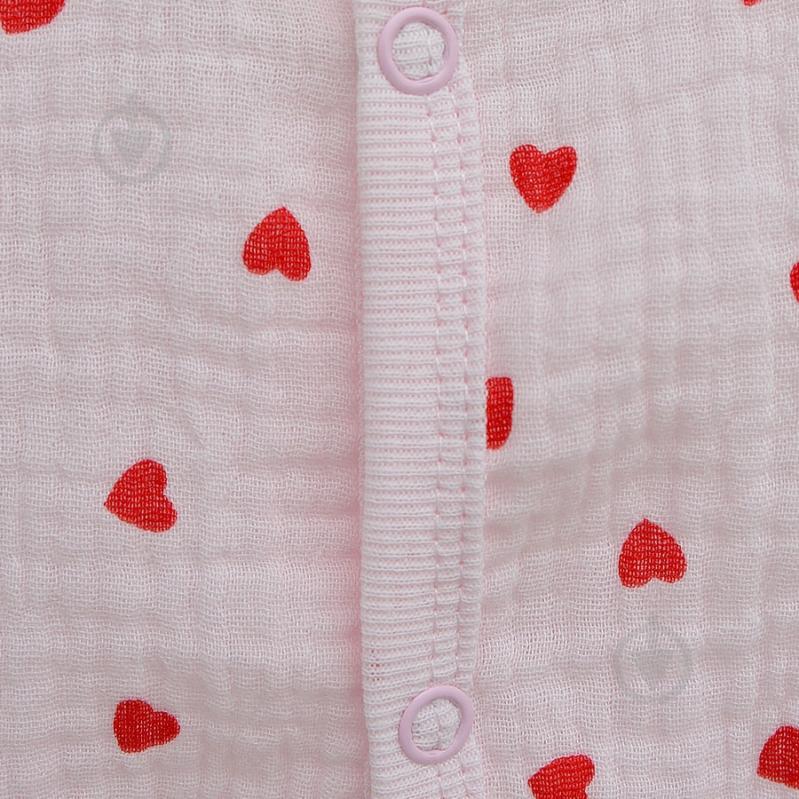 Песочник для девочки Blanka Сердечко р.74-80 розовый 110821 - фото 3