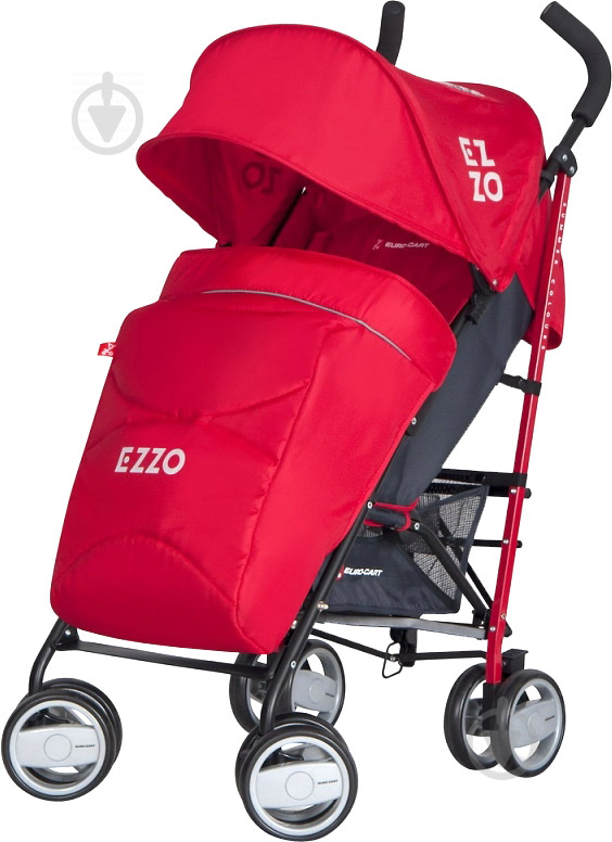 Коляска-трость Euro-Cart Ezzo scarlet 5171 - фото 3