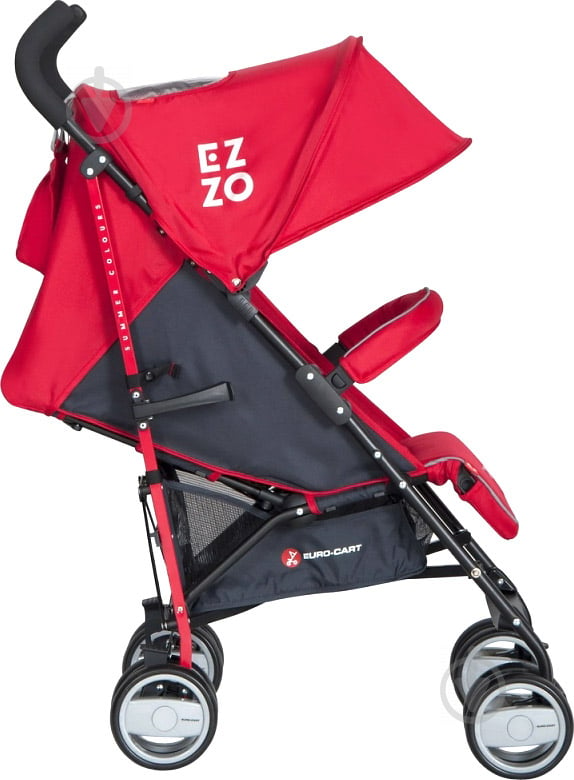 Коляска-трость Euro-Cart Ezzo scarlet 5171 - фото 2