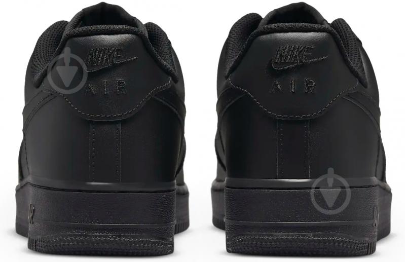 Кросівки чоловічі демісезонні Nike AIR FORCE 1 '07 CW2288-001 р.47 чорні - фото 4