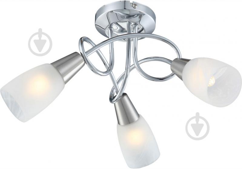 Люстра потолочная Globo Timon 3x40 Вт E14 хром 63178-3 - фото 1 Люстра потолочная Globo Timon 3x40 Вт E14 хром 63178-3 - фото 1