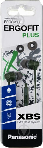 Наушники Panasonic RP-TCM130GE-G - фото 3 Наушники Panasonic RP-TCM130GE-G - фото 3