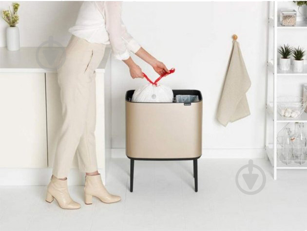 Відро для сміття Brabantia Pedal Bin 11+23 л (304620) - фото 7