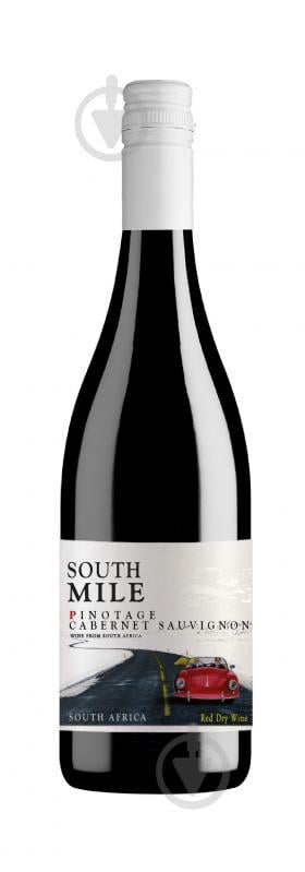 South Mile Pinotage-Cabernet Sauvignon красное сухое 0,75 л - фото 1