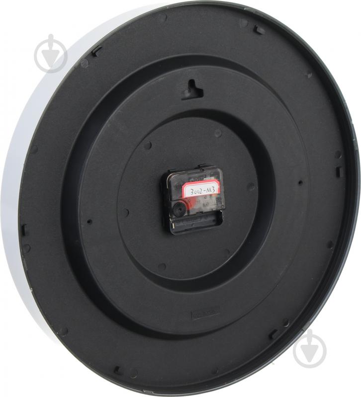 Часы настенные Timer 30.5 см белый - фото 3