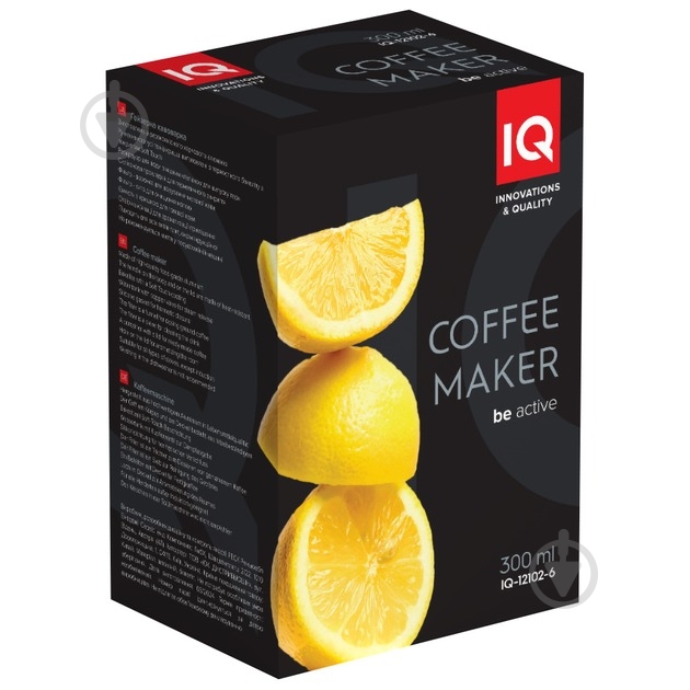Кофеварка гейзерная IQ Be Active 6 чашек (IQ-12102-6) - фото 8