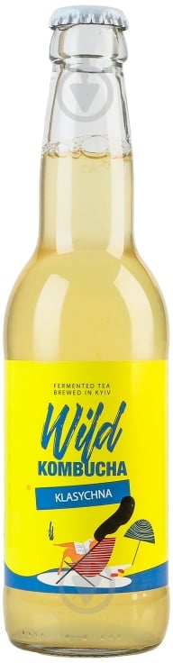 Комбуча Kombucha Wild Классическая 0,33 л - фото 1