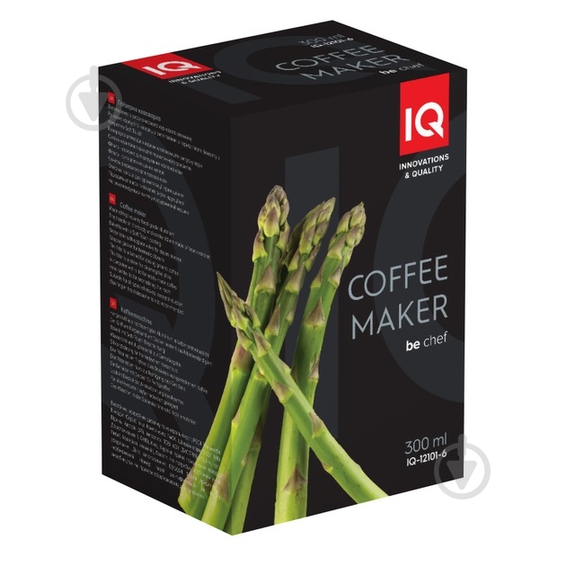 Кофеварка гейзерная IQ Be Chef 6 чашек (IQ-12101-6) - фото 8