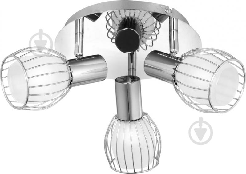 Спот Globo Colubris 3x40 Вт E14 хром 54531-3 - фото 1 Спот Globo Colubris 3x40 Вт E14 хром 54531-3 - фото 1
