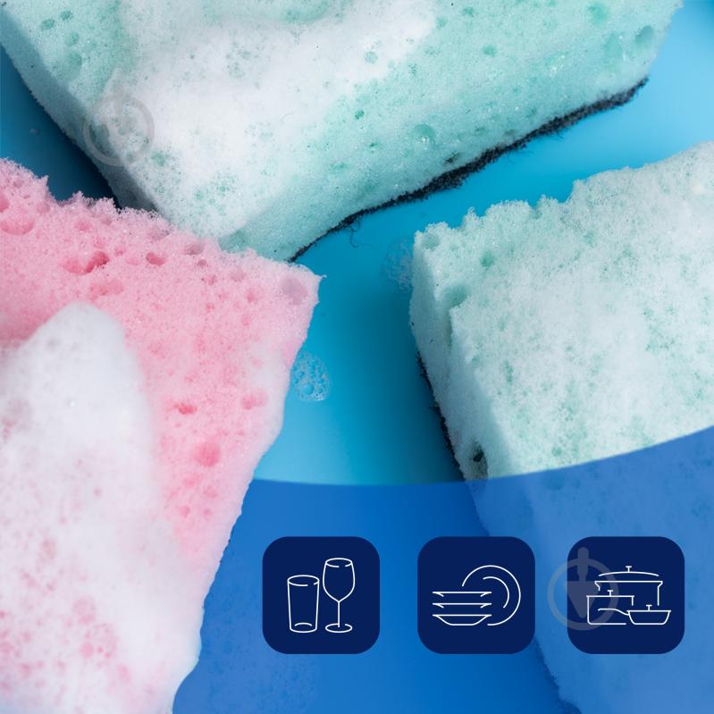 Губка для посуды Фрекен Бок Стильные цвета 5 шт. - фото 5