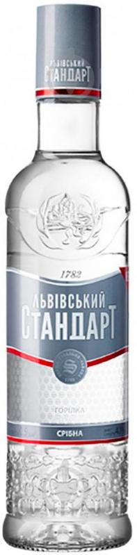 Водка Львівський стандарт Серебряный 0,5 л - фото 1