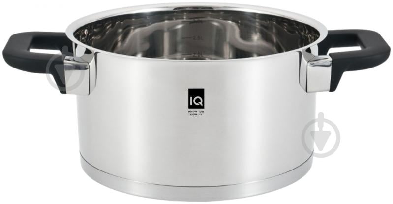 Каструля з кришкою IQ Be Traditional 3.3 л (IQ-2046-20) - фото 2 Каструля з кришкою IQ Be Traditional 3.3 л (IQ-2046-20) - фото 2