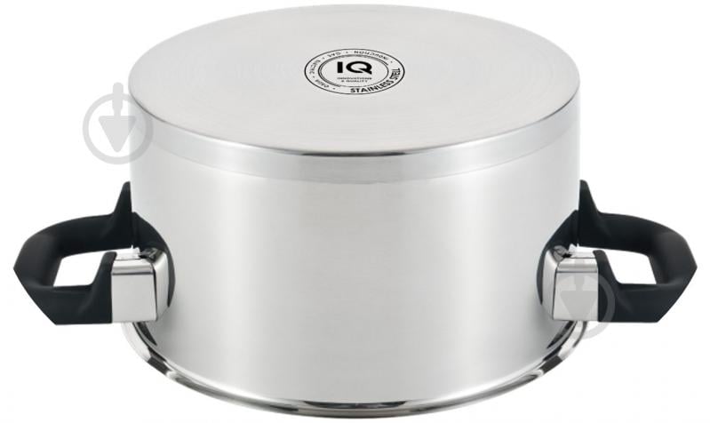Каструля з кришкою IQ Be Traditional 3.3 л (IQ-2046-20) - фото 4 Каструля з кришкою IQ Be Traditional 3.3 л (IQ-2046-20) - фото 4