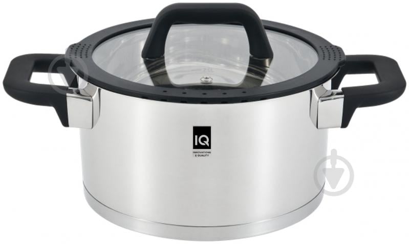 Каструля з кришкою IQ Be Traditional 3.3 л (IQ-2046-20) - фото 1 Каструля з кришкою IQ Be Traditional 3.3 л (IQ-2046-20) - фото 1