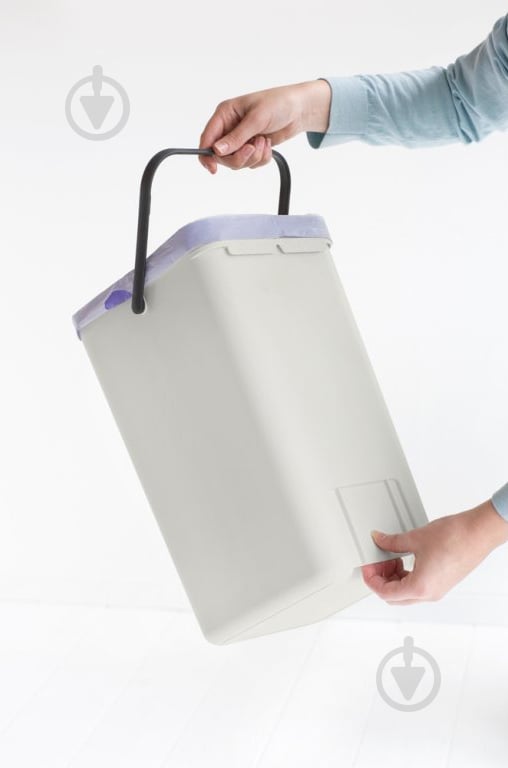 Ведро для мусора Brabantia Sort & Go 12 л 213281 - фото 5