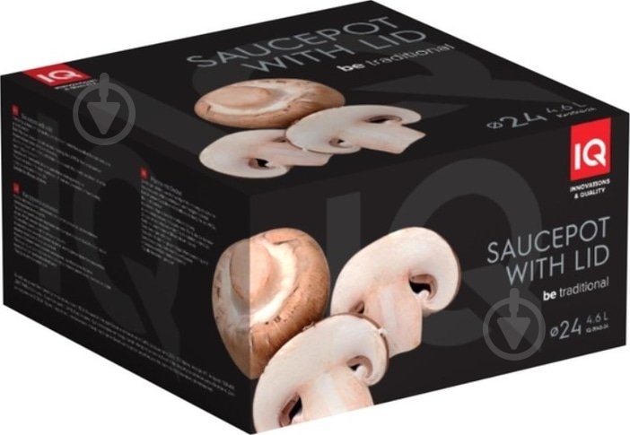 Кастрюля с крышкой IQ Be Traditional 4.6 л (IQ-2045-24) - фото 6