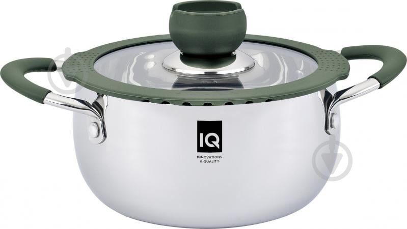 Каструля з кришкою IQ Be Trendy 5.7 л (IQ-2044-24) - фото 1 Каструля з кришкою IQ Be Trendy 5.7 л (IQ-2044-24) - фото 1