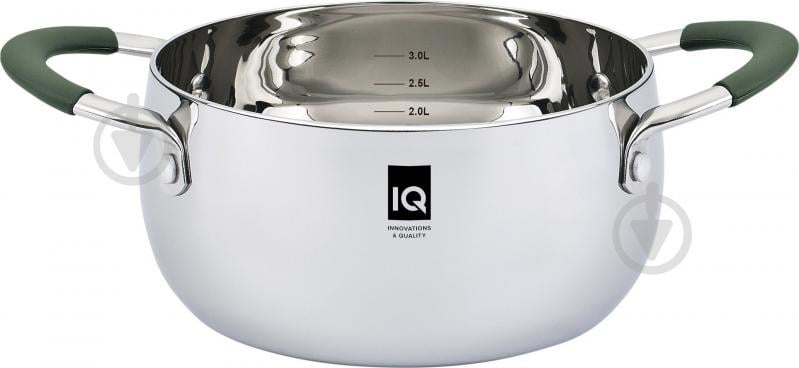 Каструля з кришкою IQ Be Trendy 5.7 л (IQ-2044-24) - фото 2 Каструля з кришкою IQ Be Trendy 5.7 л (IQ-2044-24) - фото 2