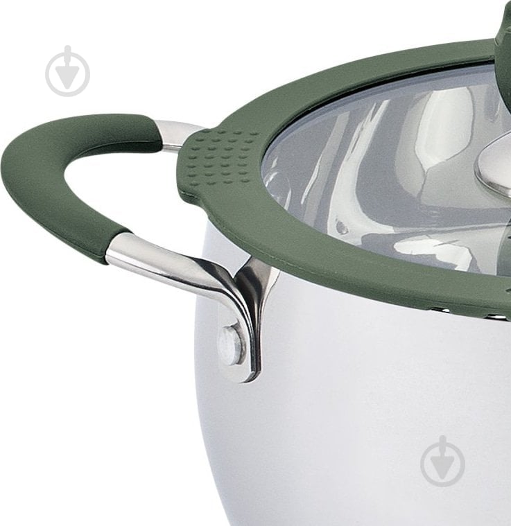 Каструля з кришкою IQ Be Trendy 5.7 л (IQ-2044-24) - фото 3 Каструля з кришкою IQ Be Trendy 5.7 л (IQ-2044-24) - фото 3