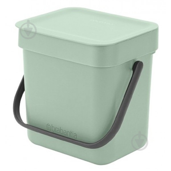 Ведро для мусора Brabantia Sort & Go 3 л Jade Green 211683 - фото 2