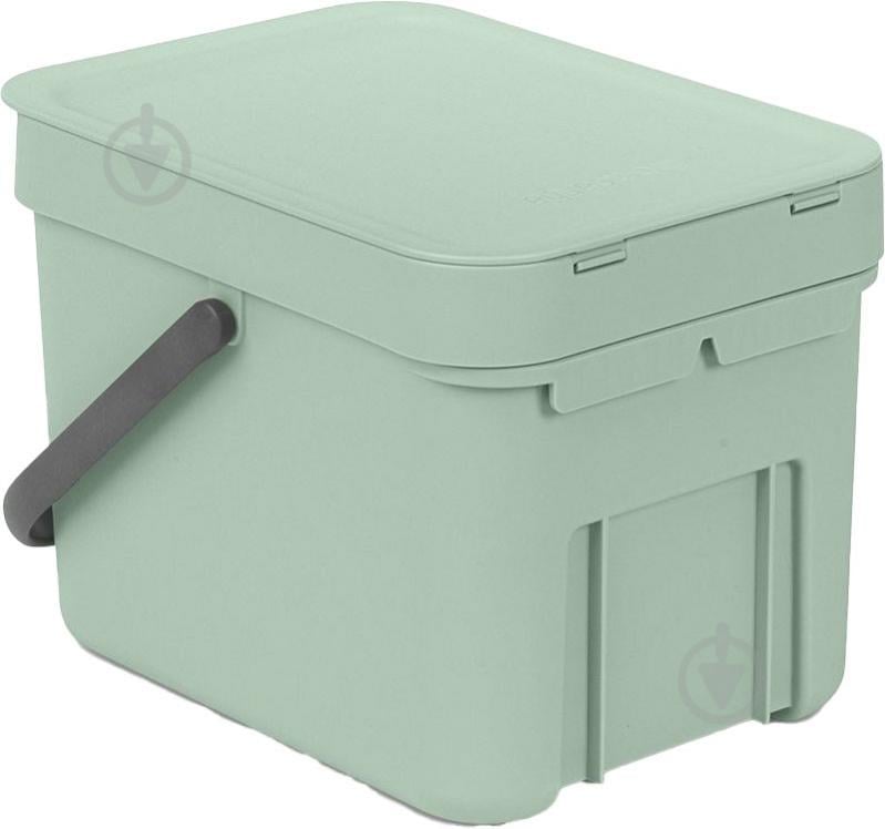 Відро для сміття Brabantia Sort & Go 6 л Jade Green 211768 - фото 4