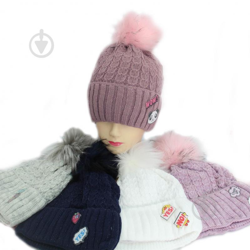 Шапка Kraft р.50-52 1429 в ассортименте - фото 1 Шапка Kraft р.50-52 1429 в ассортименте - фото 1