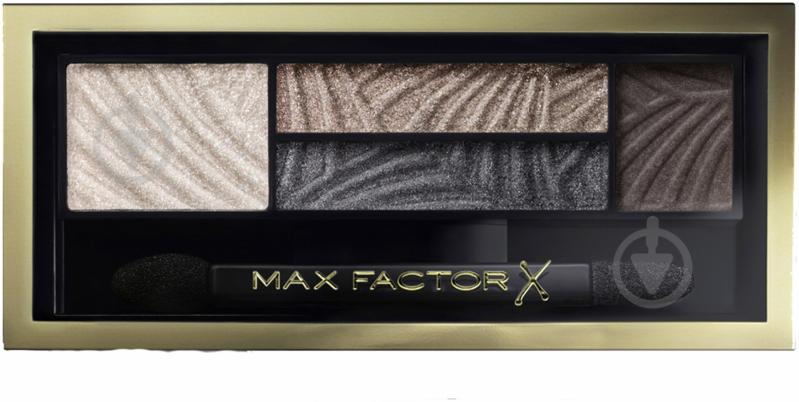 Тени для век Max Factor SMOKEY EYE DRAMA Smokey Eye Drama Kit №02 lavish onyx №02 lavish onyx 1,8 г - фото 1