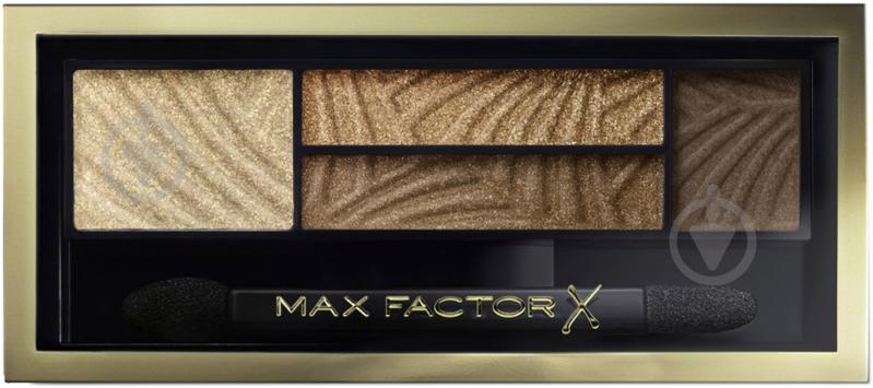 Тени для век Max Factor SMOKEY EYE DRAMA Smokey Eye Drama Kit №03 sumptuous golds №03 sumptuous golds 1,8 г - фото 1