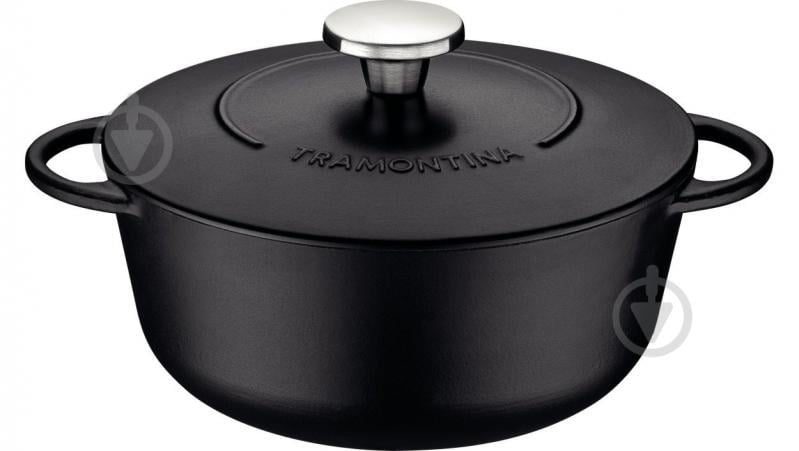 Кастрюля с крышкой Tramontina TRENTO 4 л (20805/024) - фото 1 Кастрюля с крышкой Tramontina TRENTO 4 л (20805/024) - фото 1